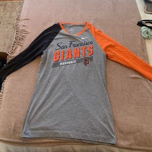 SF Giants Nike 3/4 T-Shirt